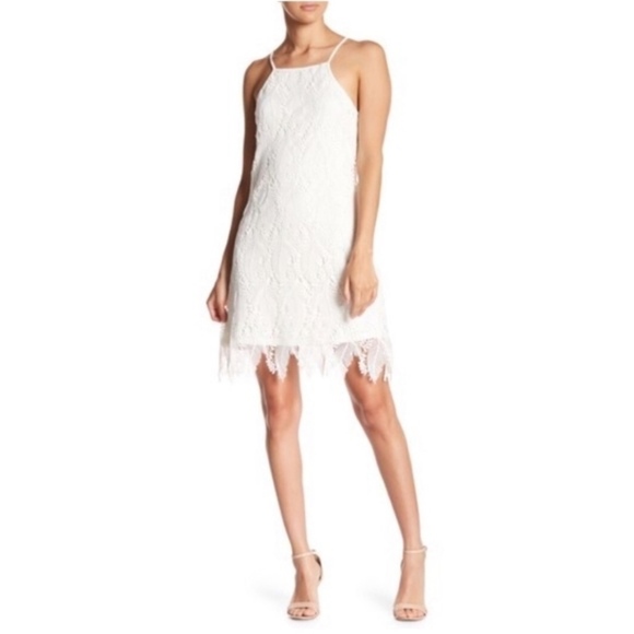 Tart Devora Crochet Scalloped Dress Sz Med - Picture 1 of 7